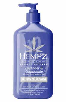 HEMPZ Lavender + Chamomile Herbal Body Moisturizer with Retinol Alternative