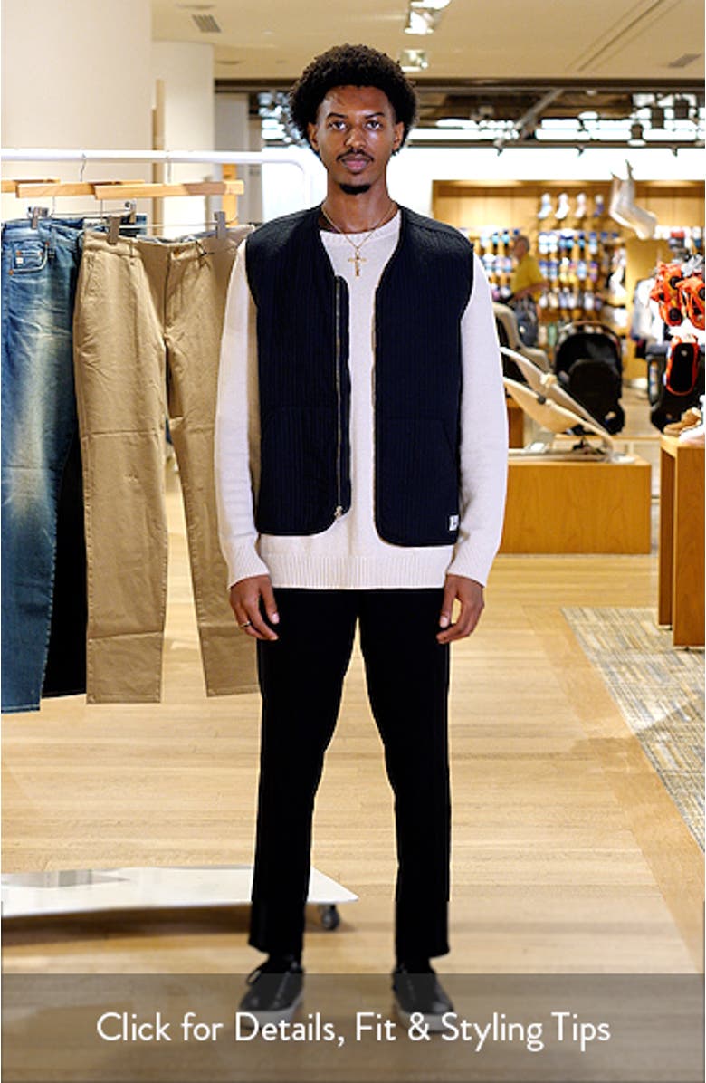 Quilted Organic Cotton Vest, sales video thumbnail