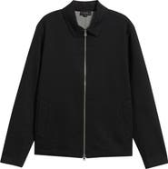 Vince Cotton Blend Zip Jacket