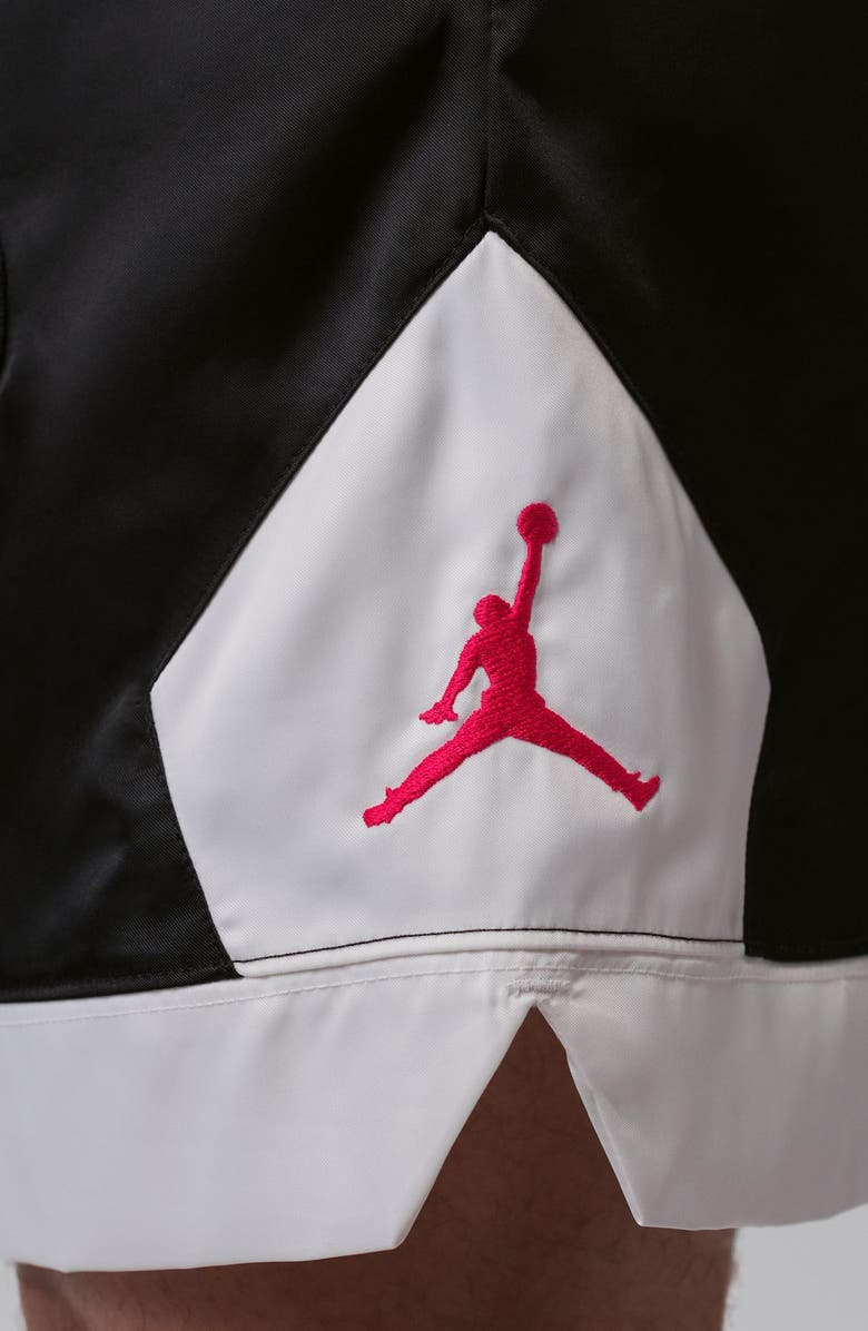 Jordan Muay Thai Shorts, Alternate, color, Black/ Sail/ University Red