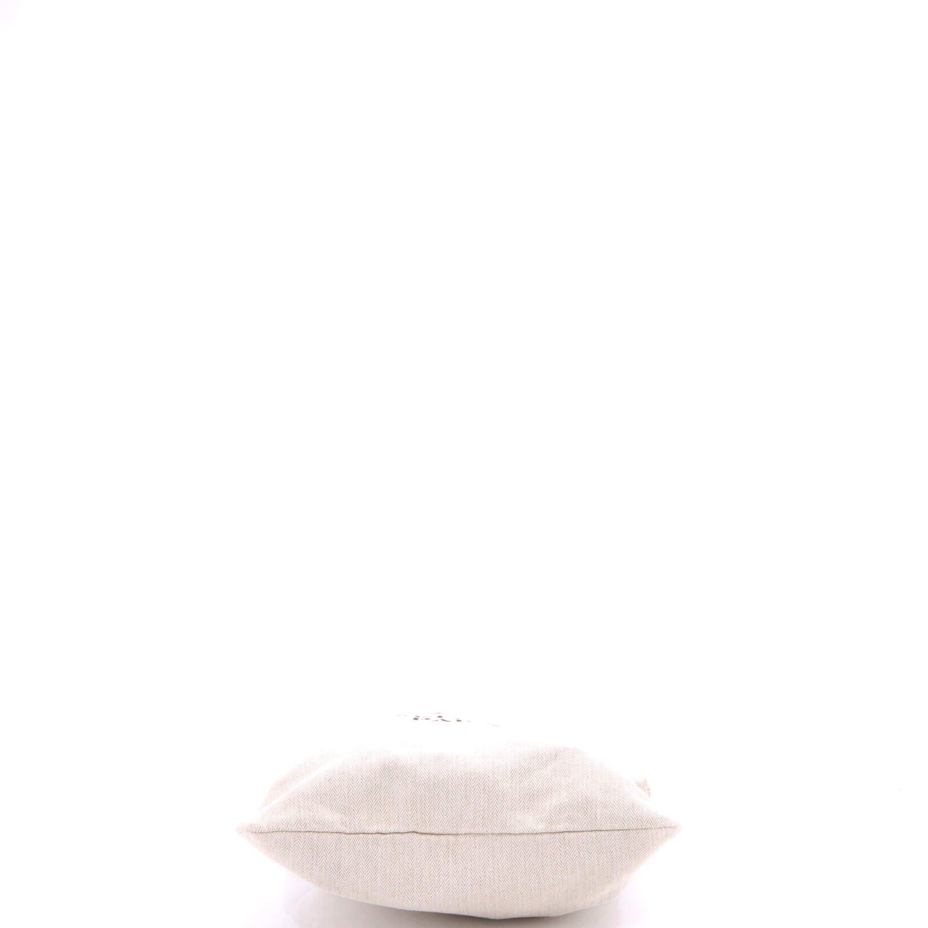 Pre-Owned Hermes Aline Bag Toile MM, Alternate, color, Ecru