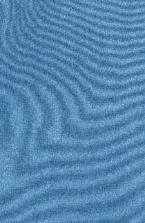 Aurélien Denim Button-up Shirt In Blue