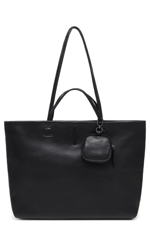 Liz East/West Leather Tote Bag