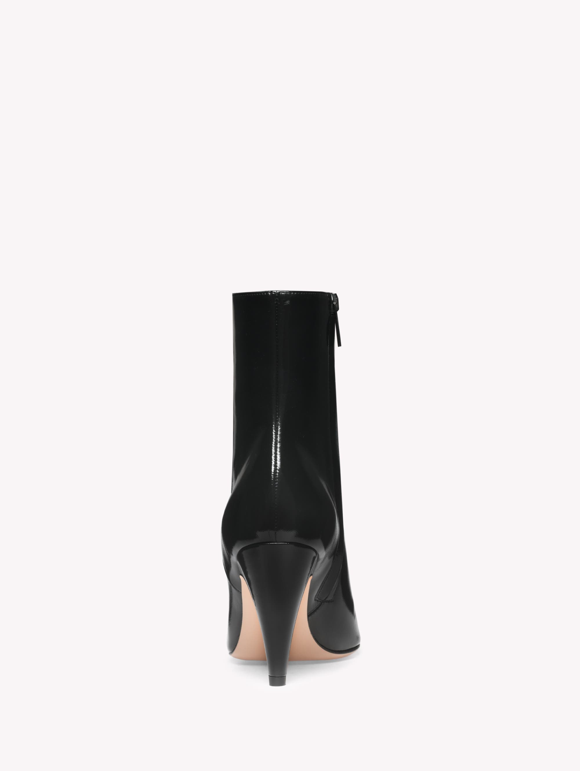 Gianvito Rossi Amelia Bootie, Alternate, color, Black Nappa