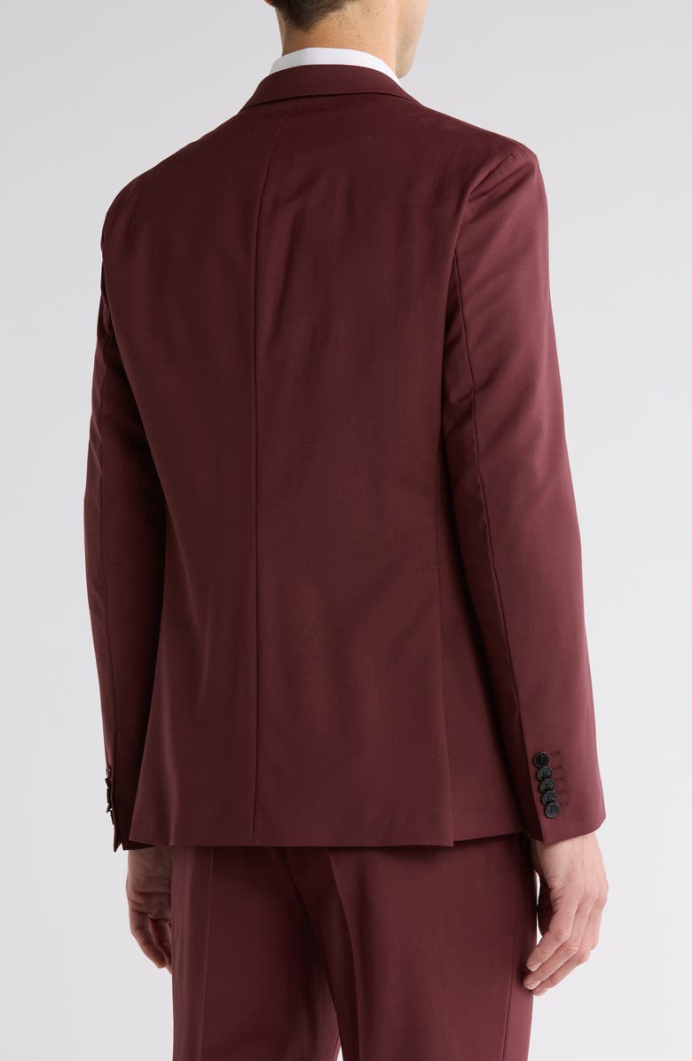 HUGO Karl Wool Blend Sport Coat, Alternate, color, Dark Brown