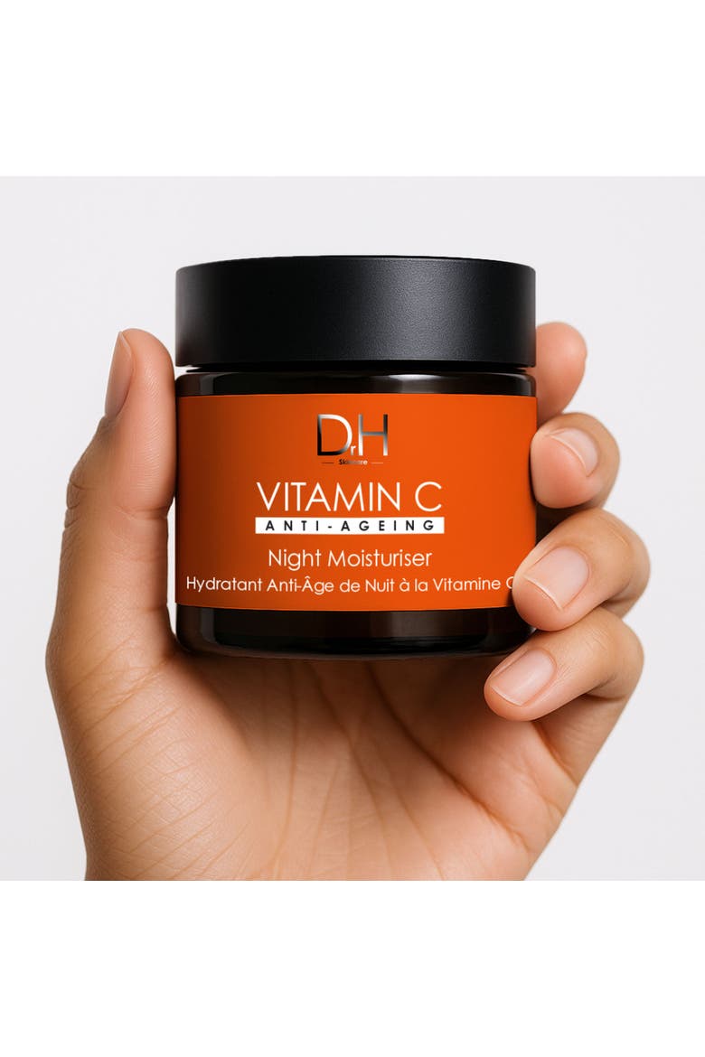 Vitamin C Anti-Ageing Night Moisturiser 60ml, Alternate, color, White