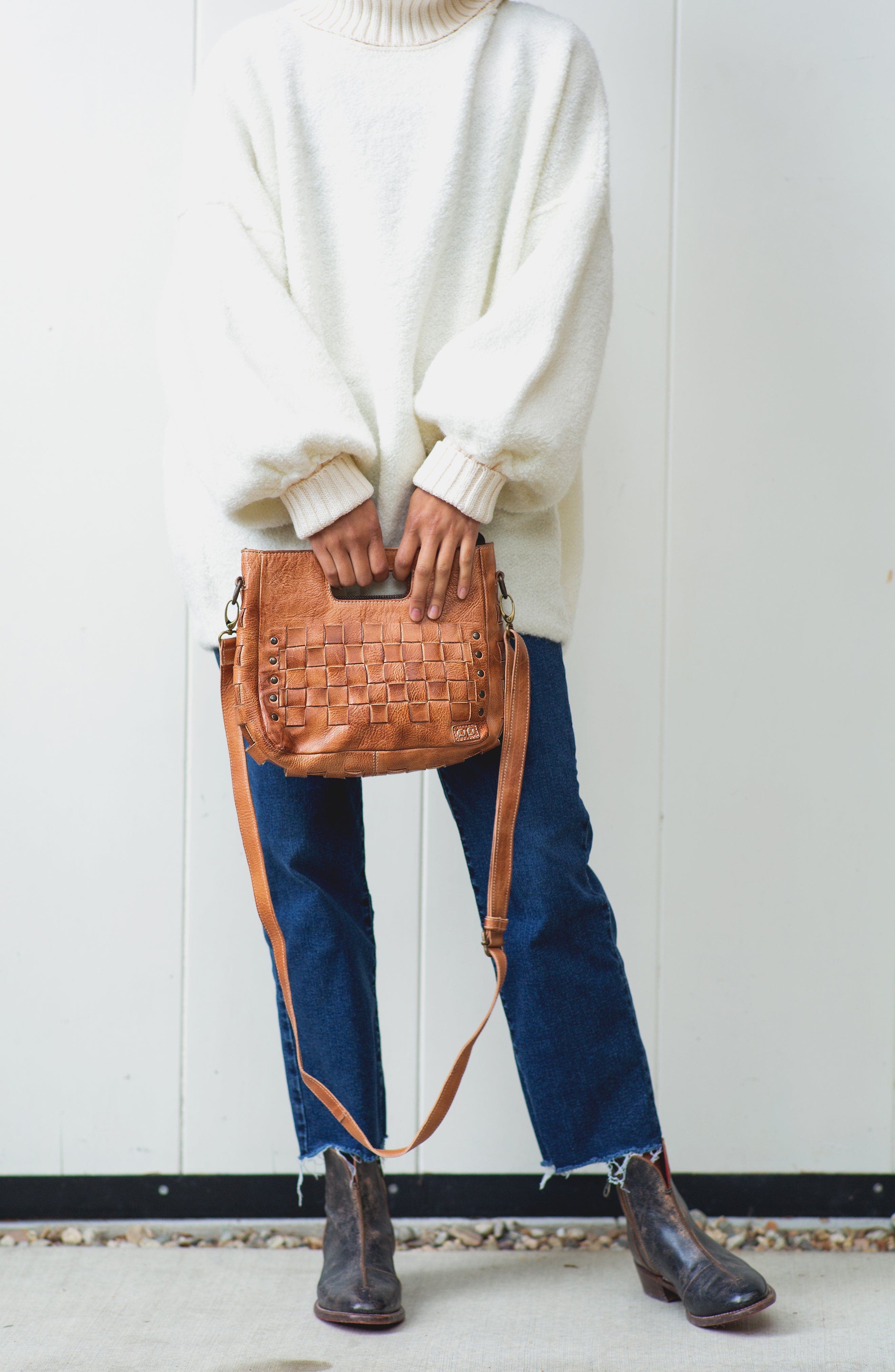 Bed Stu Keiki Handbag, Alternate, color, Tan Dd