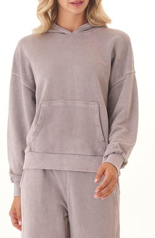 Threads 4 Thought Tanya Mineral Wash Cotton Blend Fleece Hoodie In Neutral