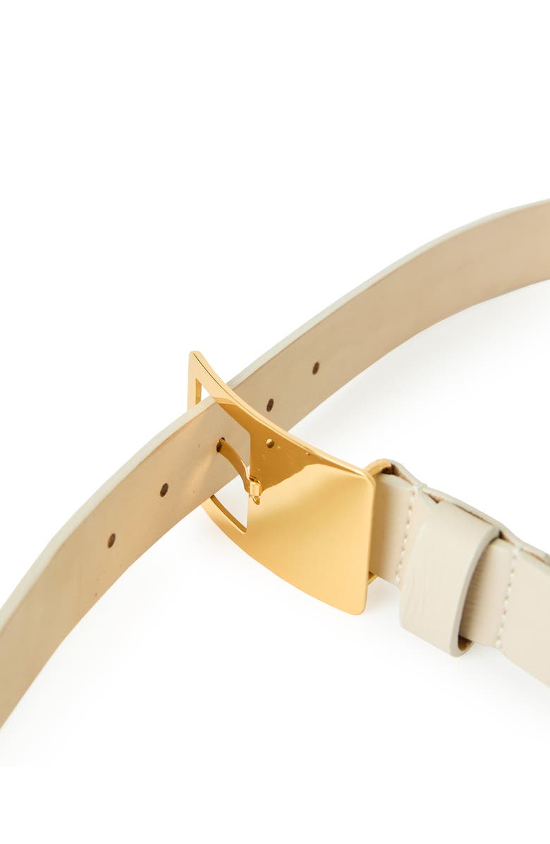 B-Low the Belt Charlie Leather Belt, Alternate, color, Bone Gold