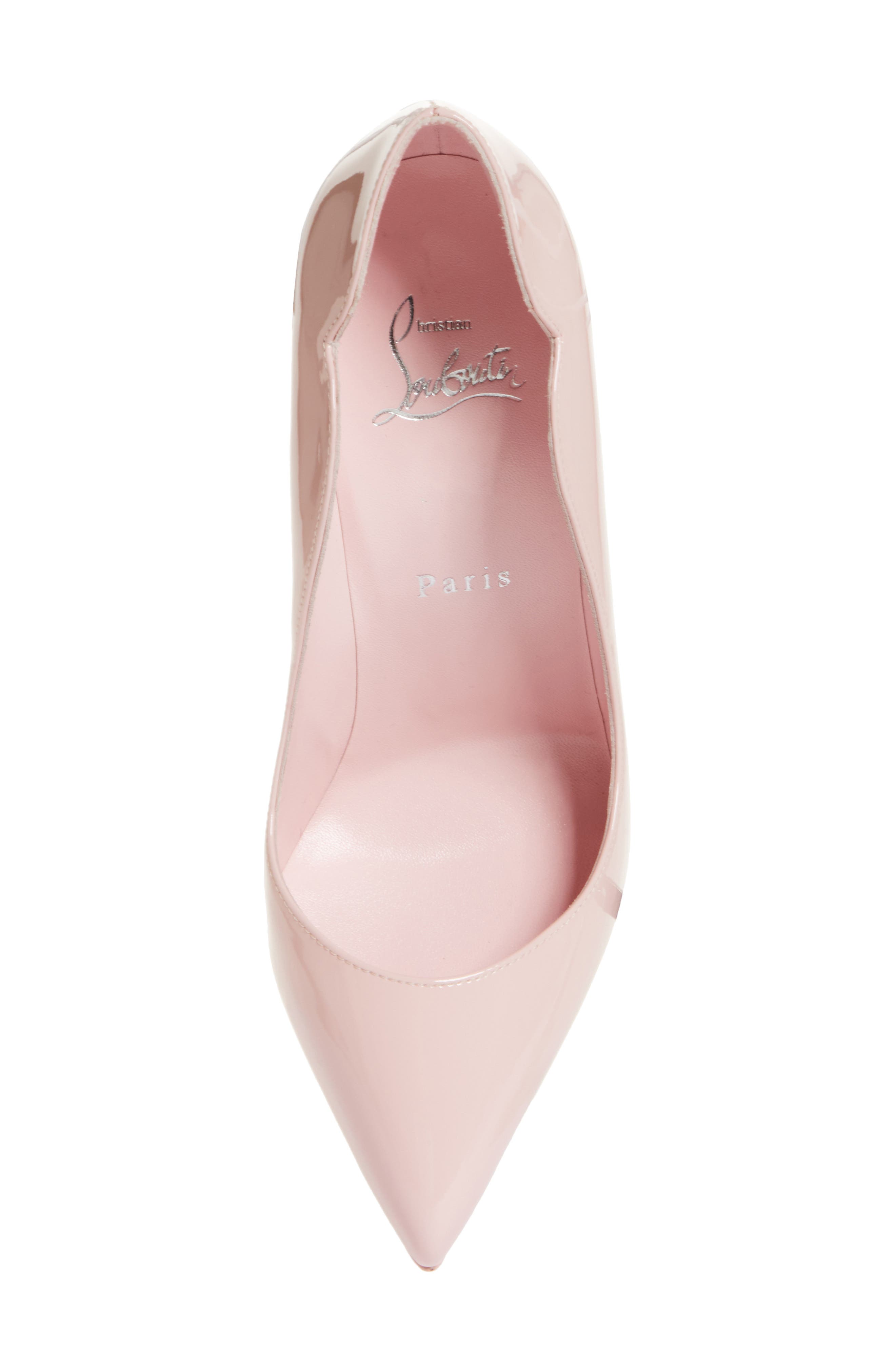 Hot Chick Scallop Pointed Toe Pump, Alternate, color, ROSY