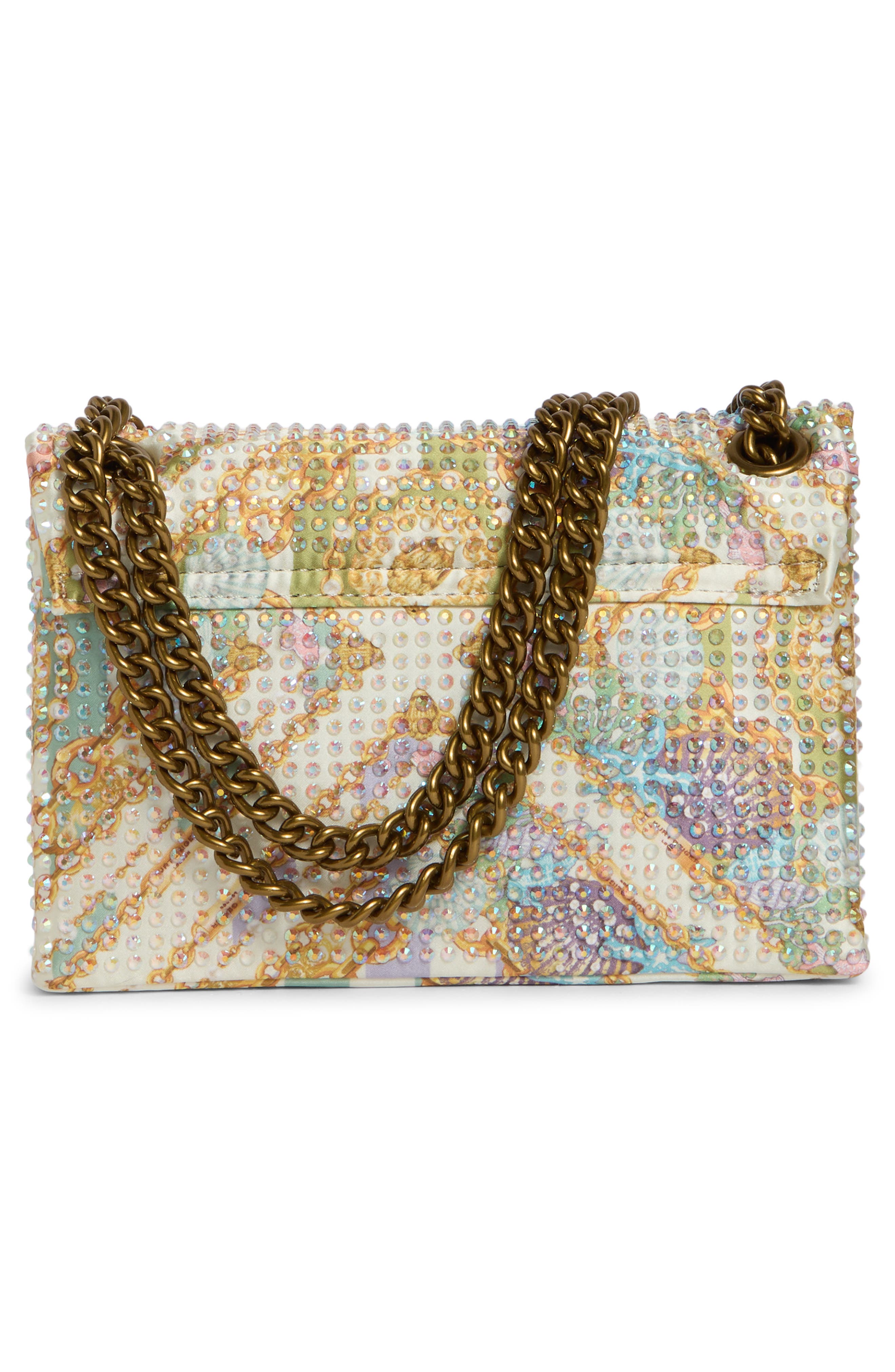 Kurt Geiger London Mini Brixton Shoulder Bag, Alternate, color, Cream Combo