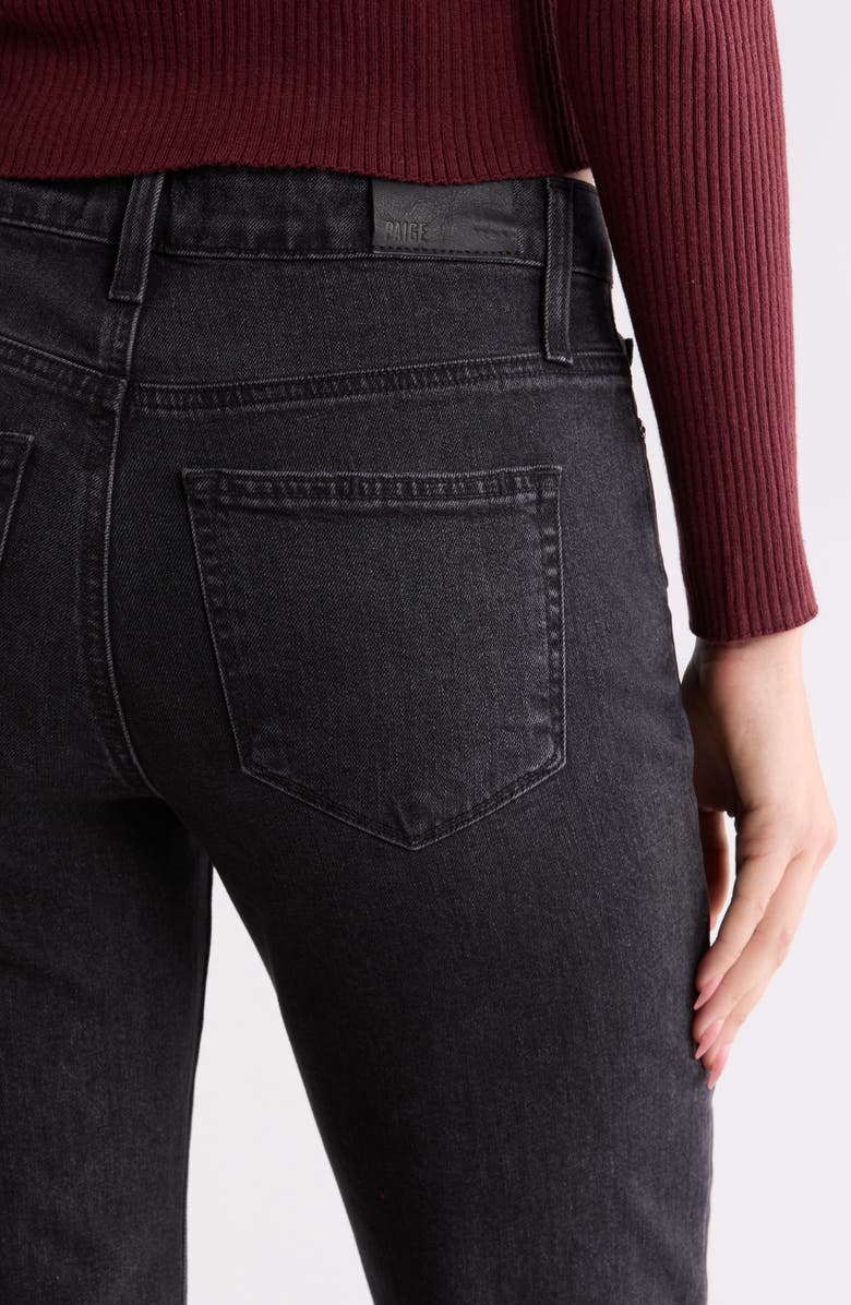 PAIGE Sofia Flare Leg Jeans, Alternate, color, Solstice Black