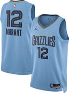 Jordan Brand Unisex Jordan Brand Ja Morant Light Blue Memphis Grizzlies Swingman Jersey - Statement Edition