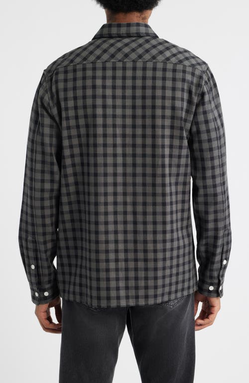 Icecream Mean Gene Long Sleeve Button-up Shirt In Black