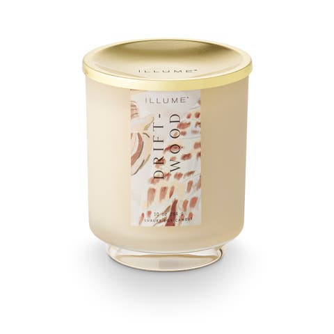 Beautifully Done Driftwood Signature Glass Candle, 284g