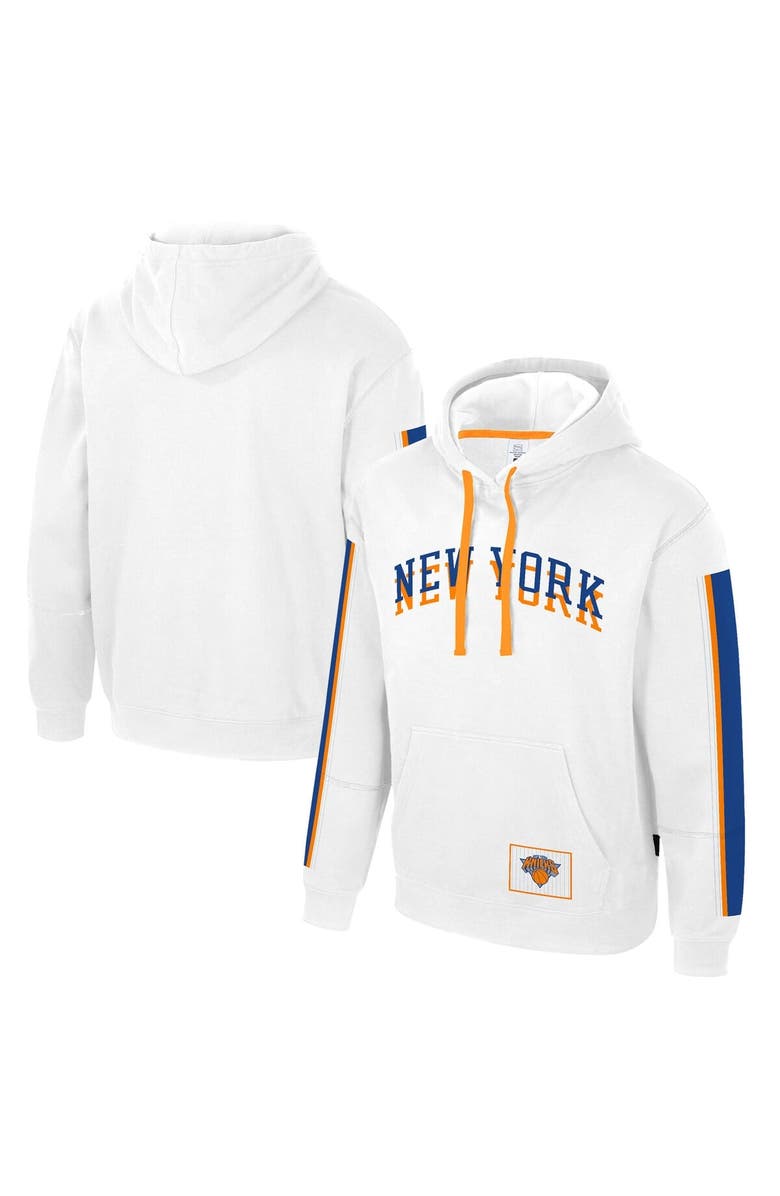 Stadium Essentials Unisex Stadium Essentials White New York Knicks 2024/25 City Edition Star Pullover Hoodie, Alternate, color, 