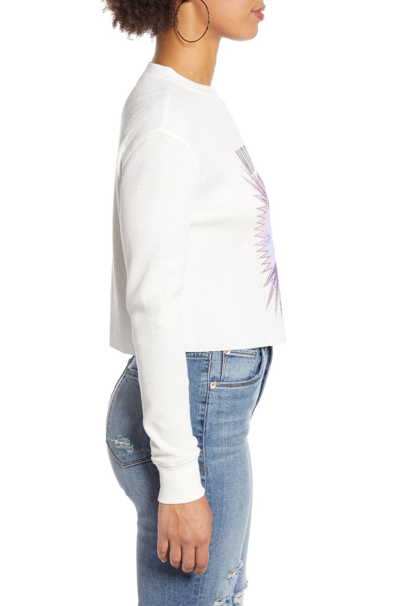 Vinyl Icons Tiger Graphic Thermal Top, Alternate, color,