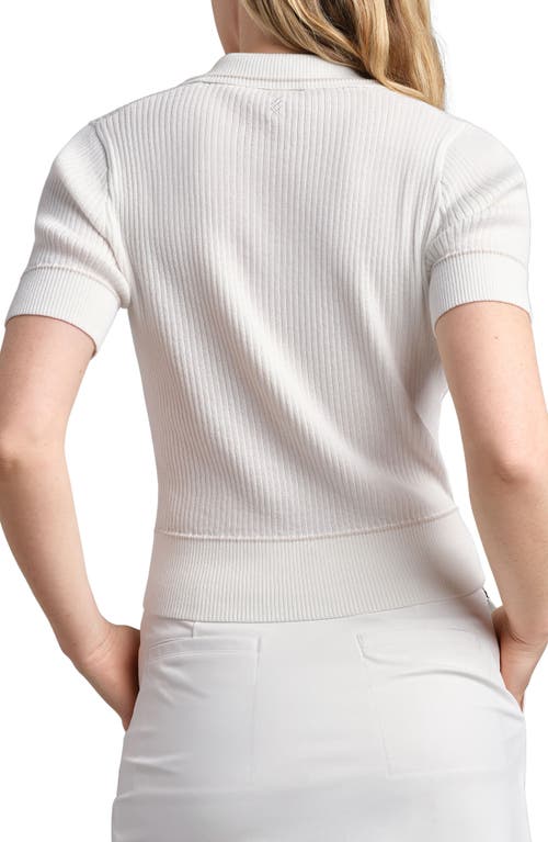 RHONE RHONE BIRDIE RIB POLO SWEATER 