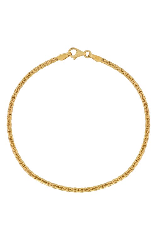 Bony Levy Round Link Chain Bracelet In 14k Yellow Gold
