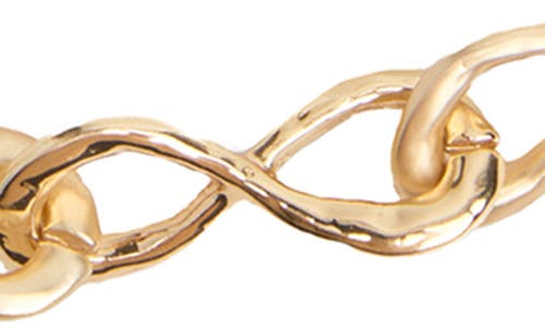 Saachi Infinity Link Collar Necklace In Gold