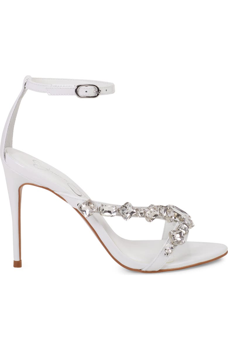 Jessica Simpson Raela Ankle Strap Sandal, Alternate, color, White