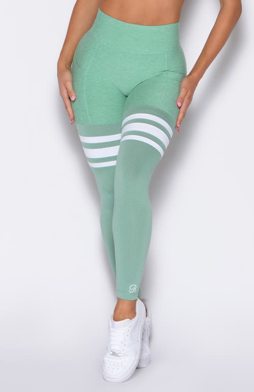 Bombshell Sportswear Scrunch Thigh Highs In Animal Print