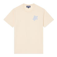 Vilebrequin Men Organic Cotton T-shirt Big Turtle Embroidery