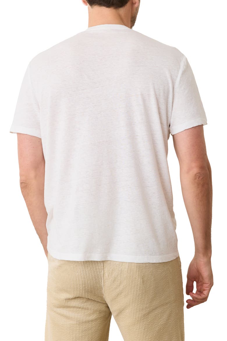 Relaxed Fit Hemp & Cotton T-Shirt, Alternate, color, WHITE