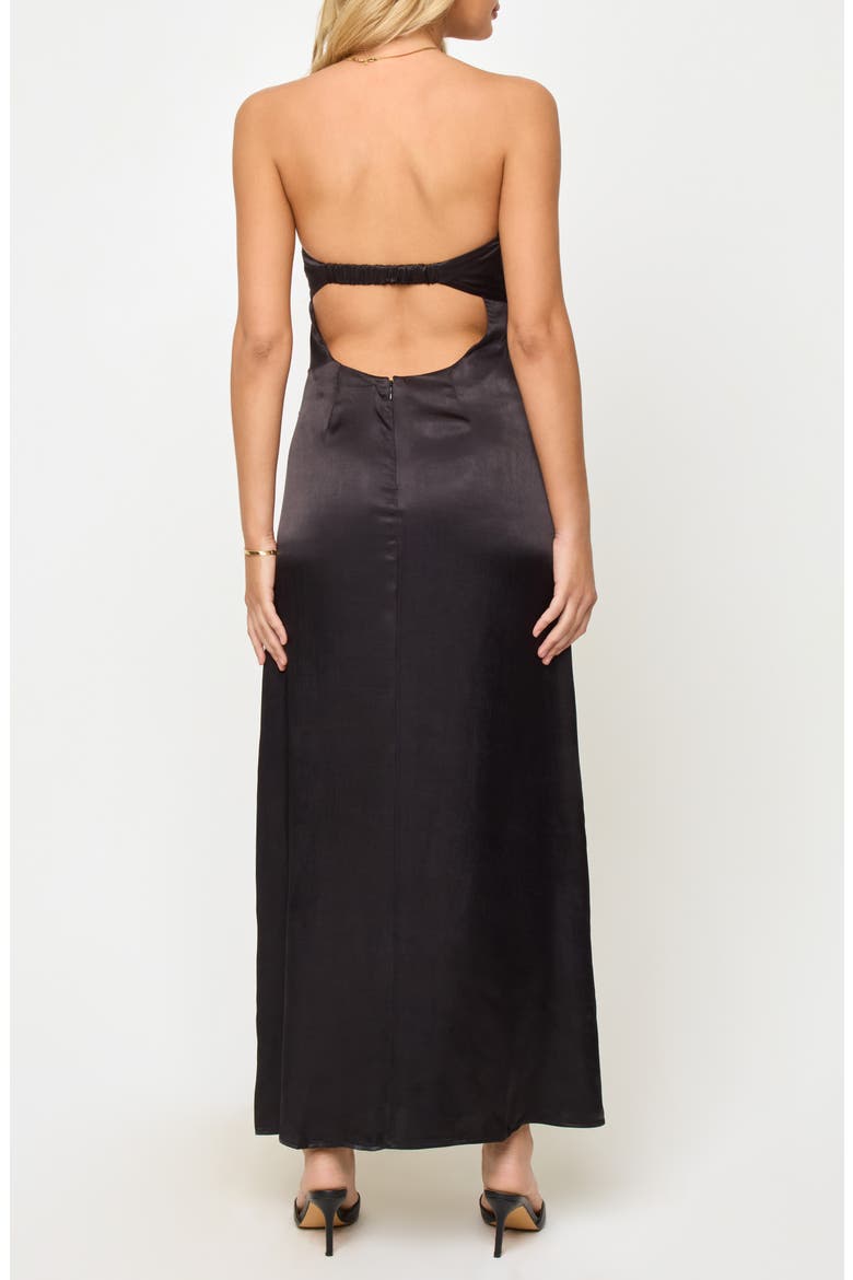 Spring in Love Strapless Dress, Alternate, color, AFTR MDNGH
