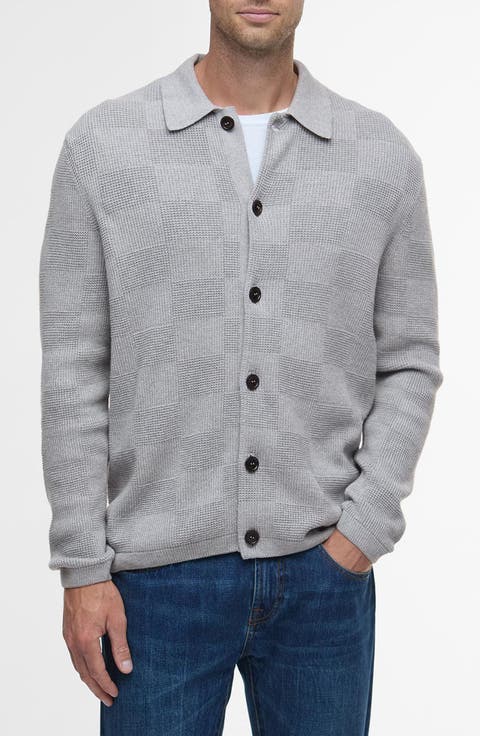 Falton Check Cardigan