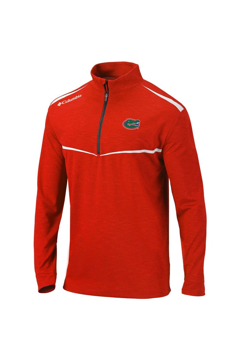 Men's Columbia Orange Florida Gators Scorecard Quarter-Zip Jacket, Alternate, color, Orange
