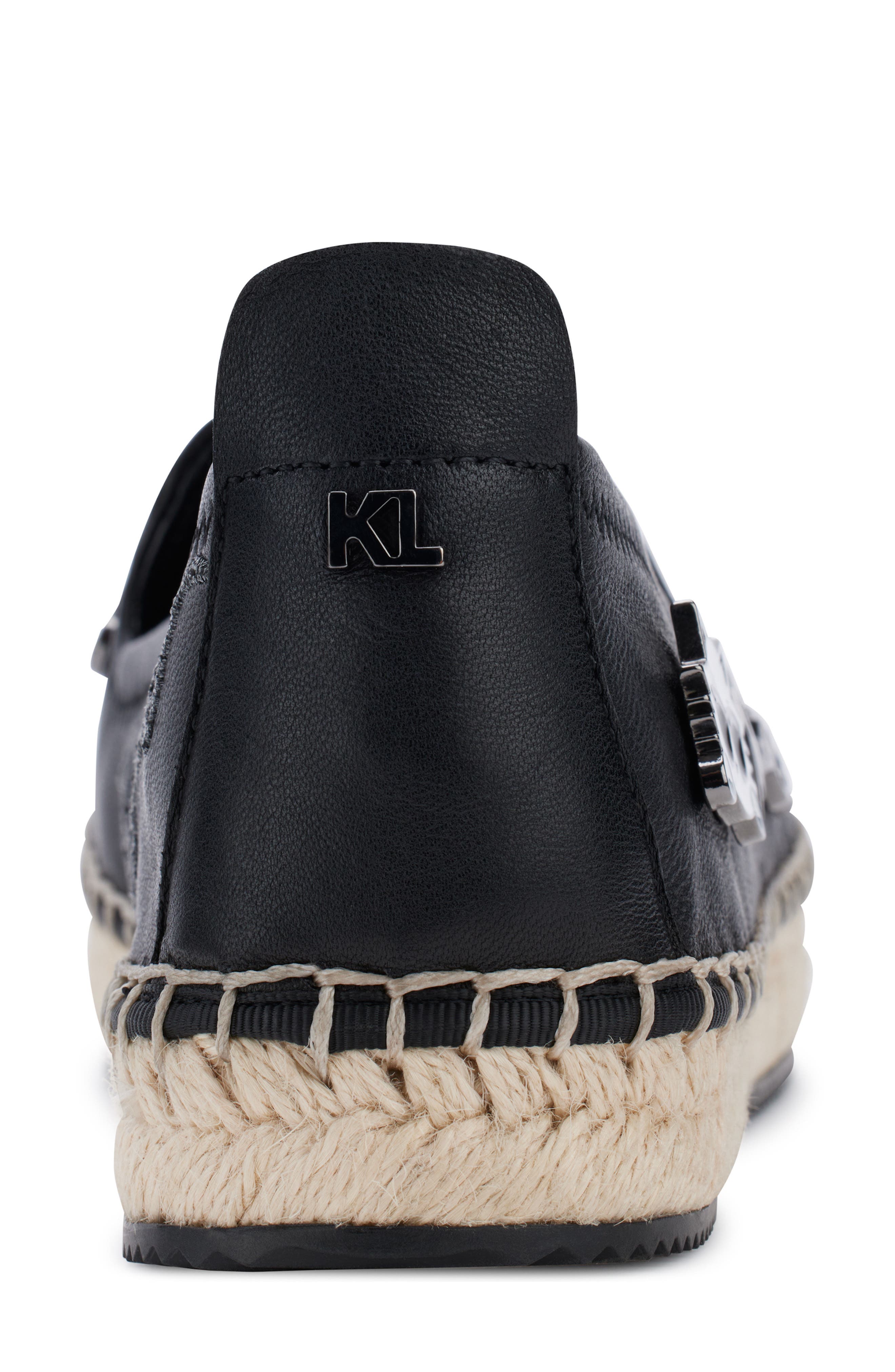KARL LAGERFELD PARIS Michaela Espadrille Flat, Alternate, color, 