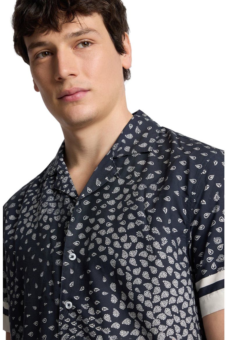 Tencel Vacation T-Shirt, Alternate, color, Midnight