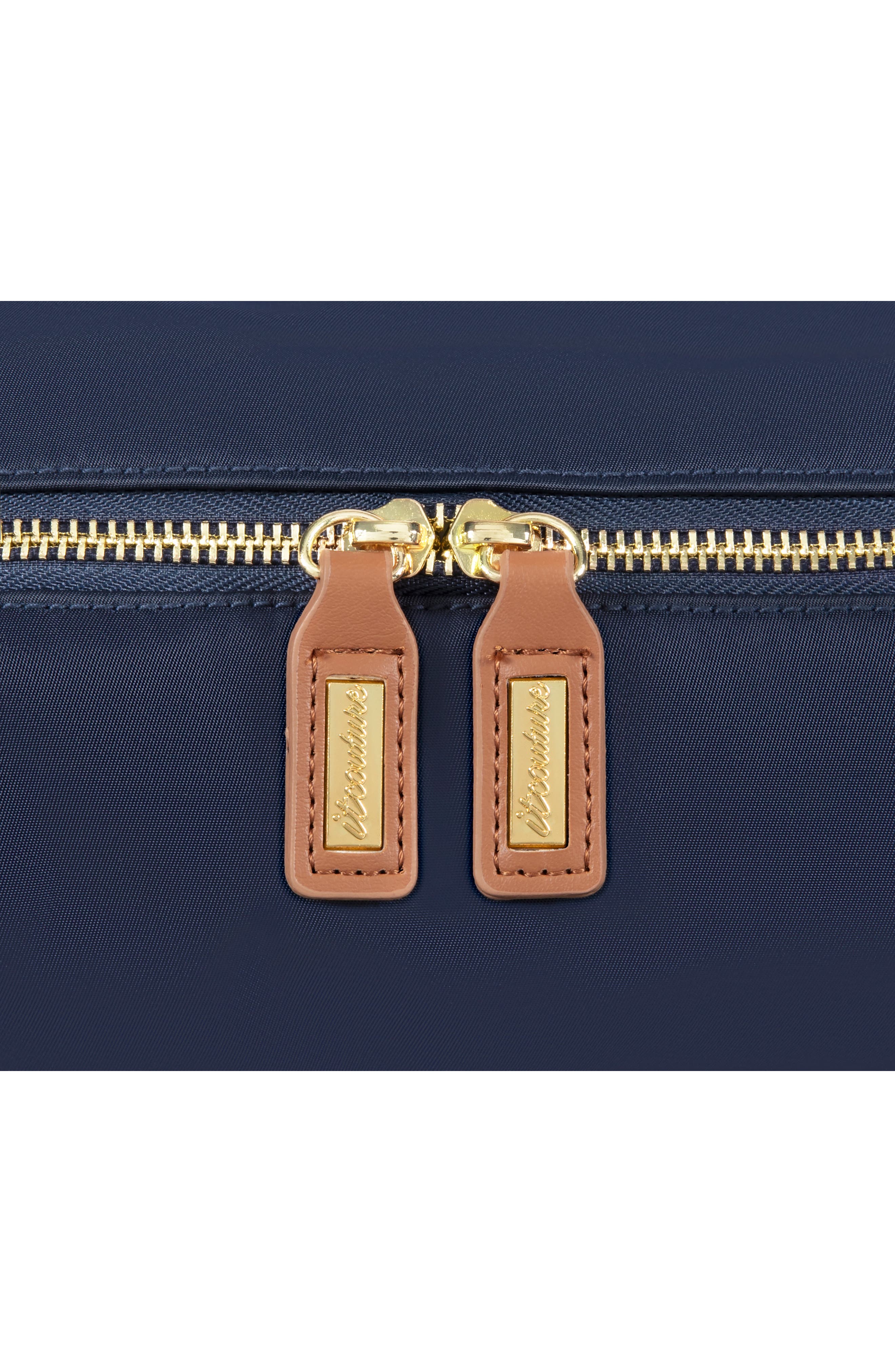 IT COUTURE Jayne Travel Make Up Bag, Alternate, color, Navy