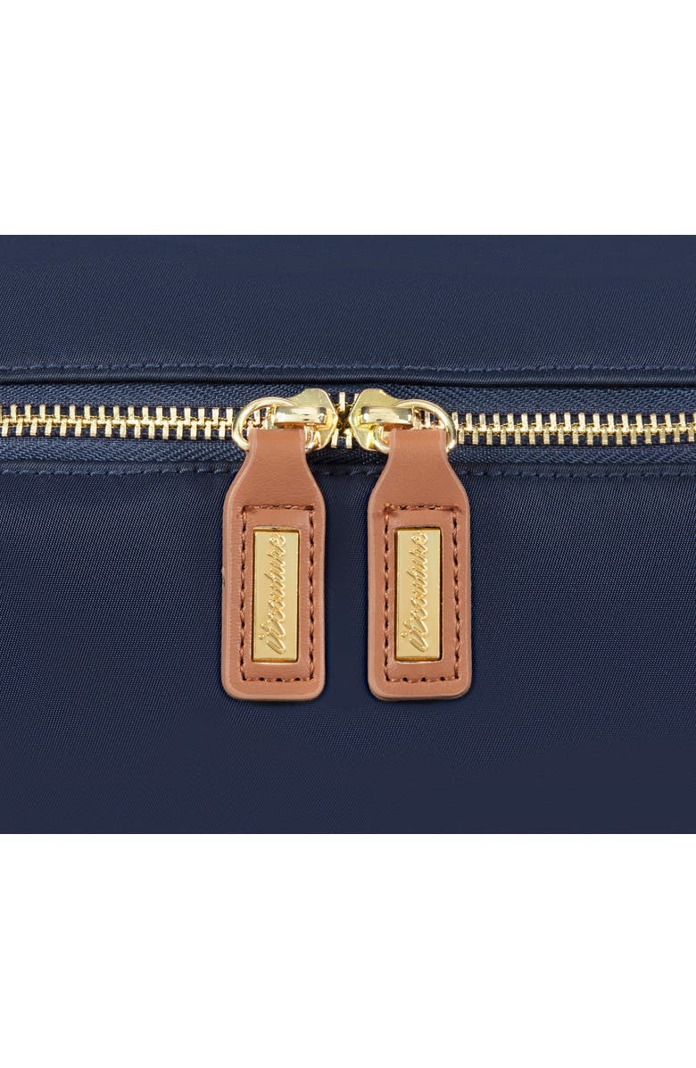 IT COUTURE Jayne Travel Make Up Bag, Alternate, color, Navy