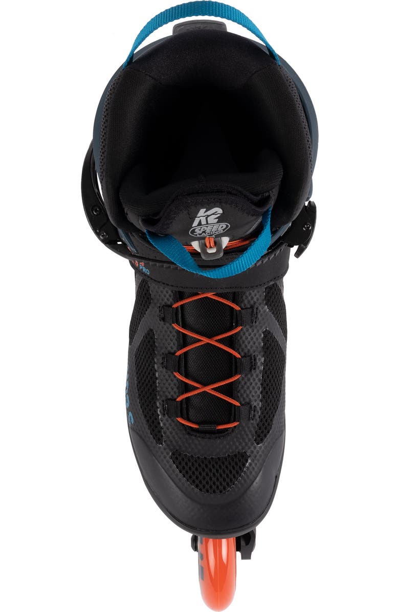 K2 VO2 S 90 Mens Inline Skates, Alternate, color, Black/Blue/Orange