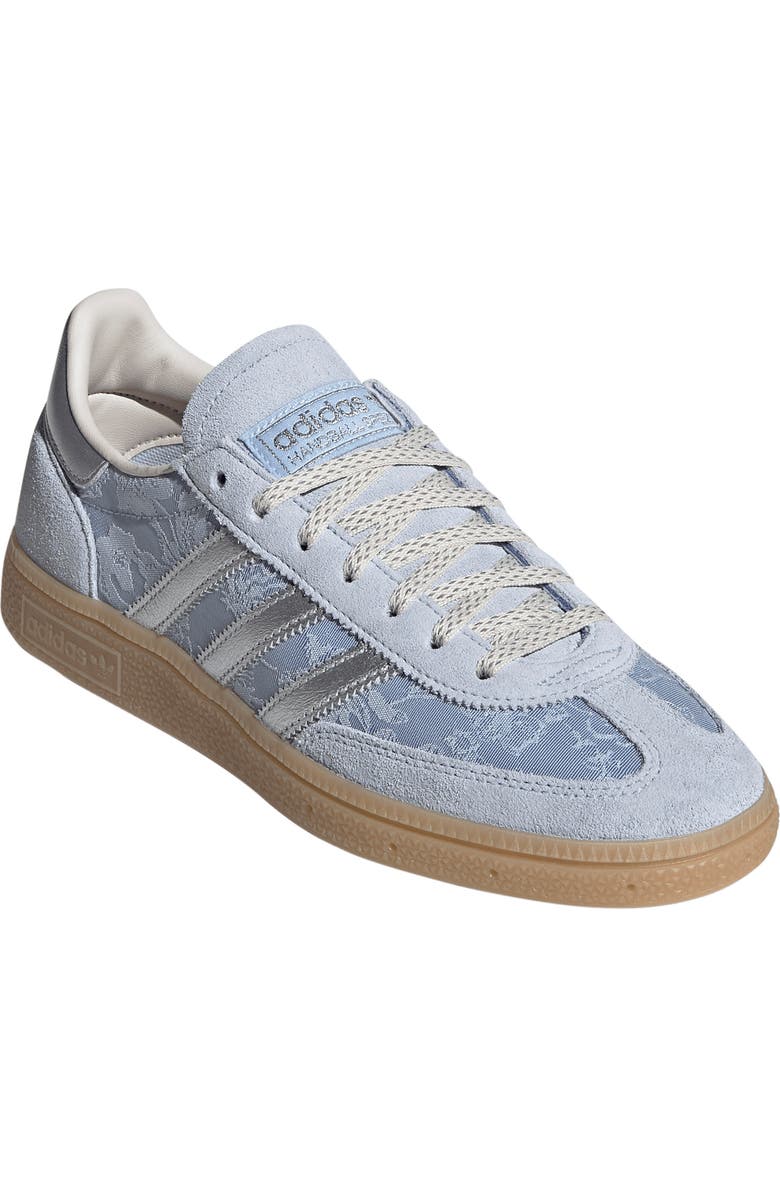 adidas Handball Spezial Sneaker, Main, color, Crystal Sky/ Silver/ White