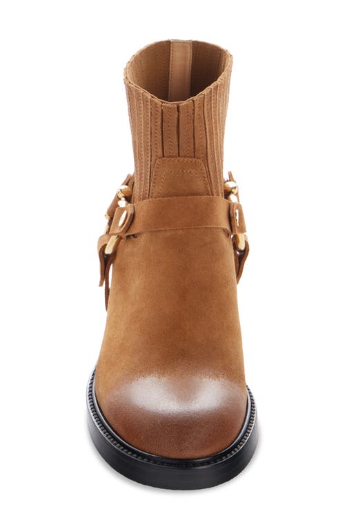 Chloé Bottines Dakota Femme Brun Taille 37 100% Cuir De Veau In Gold Brown