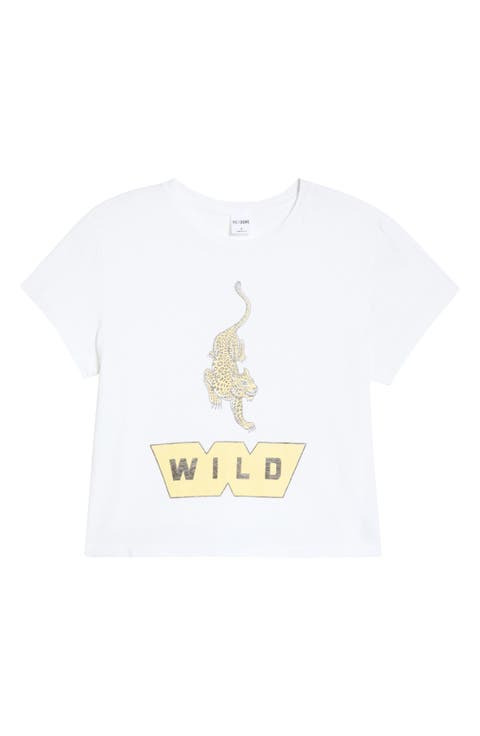 1950s Boxy Wild Graphic T-Shirt