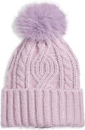 Treasure & Bond Cable Stitch Pom Beanie