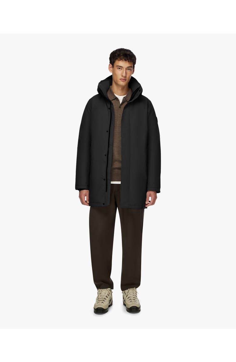 Quartz Co. LABRADOR | Hooded Down Winter Jacket, Alternate, color, Black