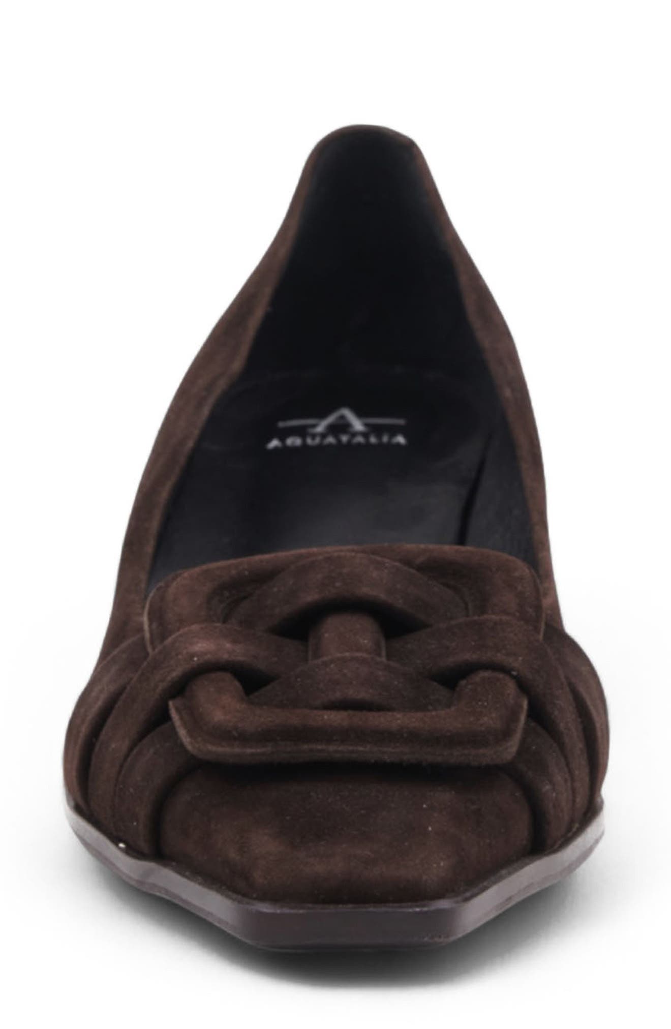 Aquatalia Aloha Pump, Alternate, color, Espresso Suede
