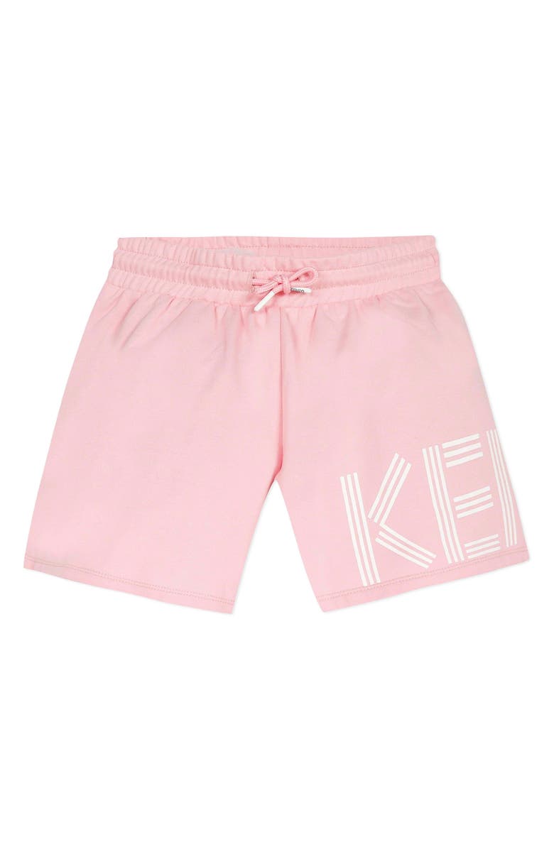 KENZO Logo Graphic Shorts, Main, color, 