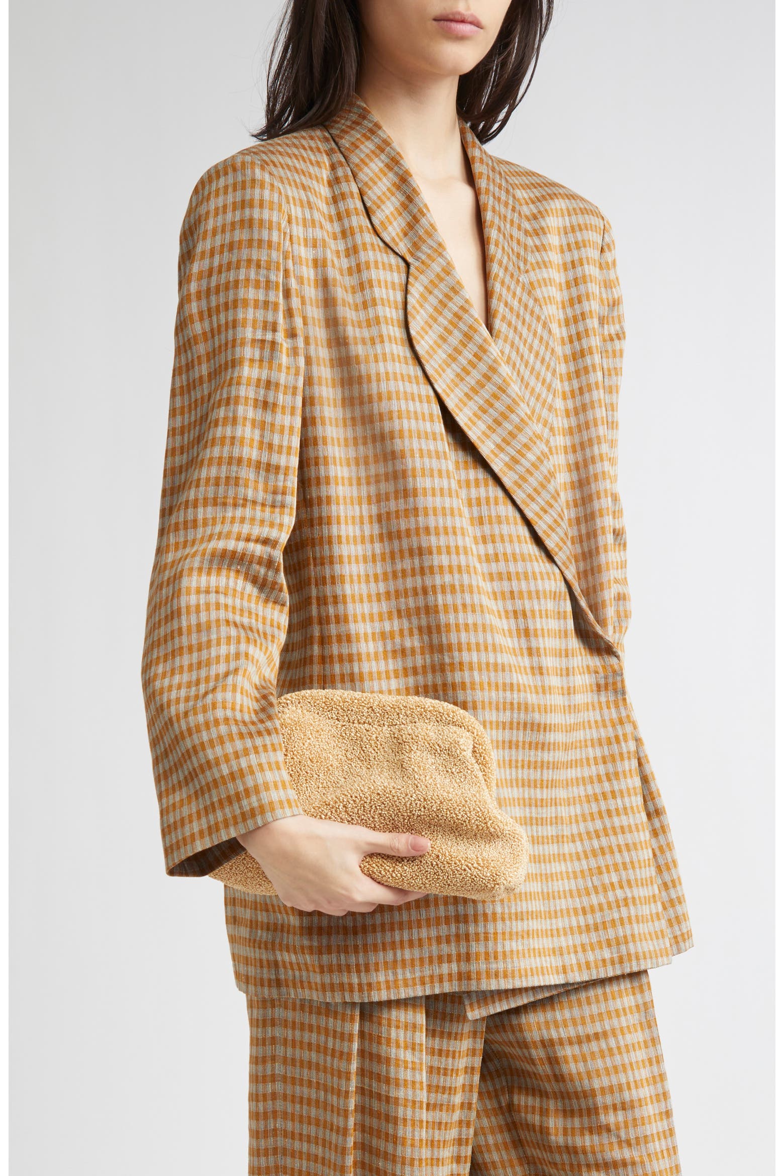 Is Rowing Good For Your Core The Row Mira Faux Raffia Clutch (Women) | Nordstrom