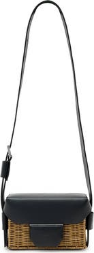 AllSaints Monique Wicker Crossbody