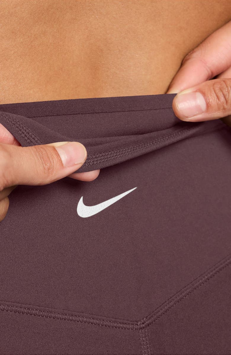 Nike Zenvy Dri-FIT High Waist 7/8 Leggings, Alternate, color, 502 Tattoo/White