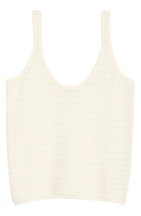 Siena Cotton Sweater Tank