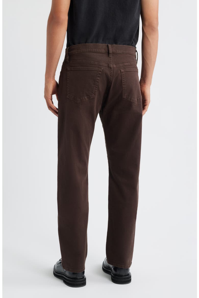 Modern Straight Jeans, Alternate, color, GARAGE DARK BROWN