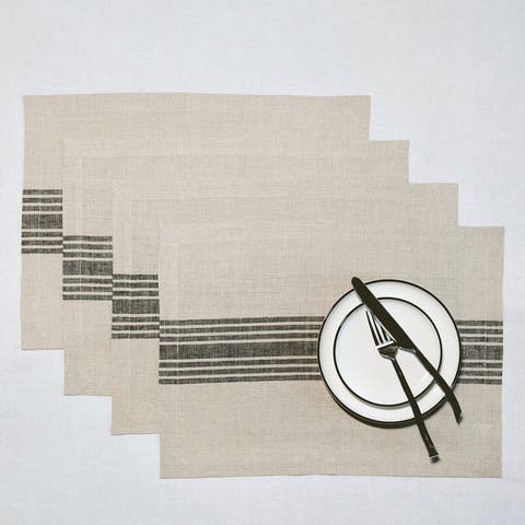 Linen Placemats - Farmhouse, 14" x 19"