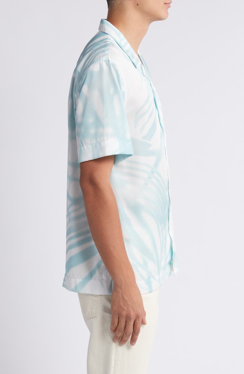 Bugatchi Jackson Abstract Print Camp Shirt, Alternate, color,